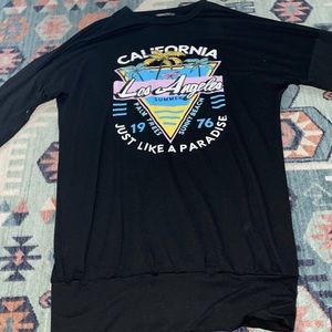 Long sleeve t shirt dress